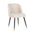 Axis White Chenille Chair